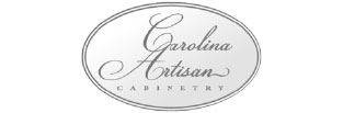 Gray Carolina Artisan Cabinetry logo.