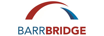 Colored Gray Barr Bridge logo.